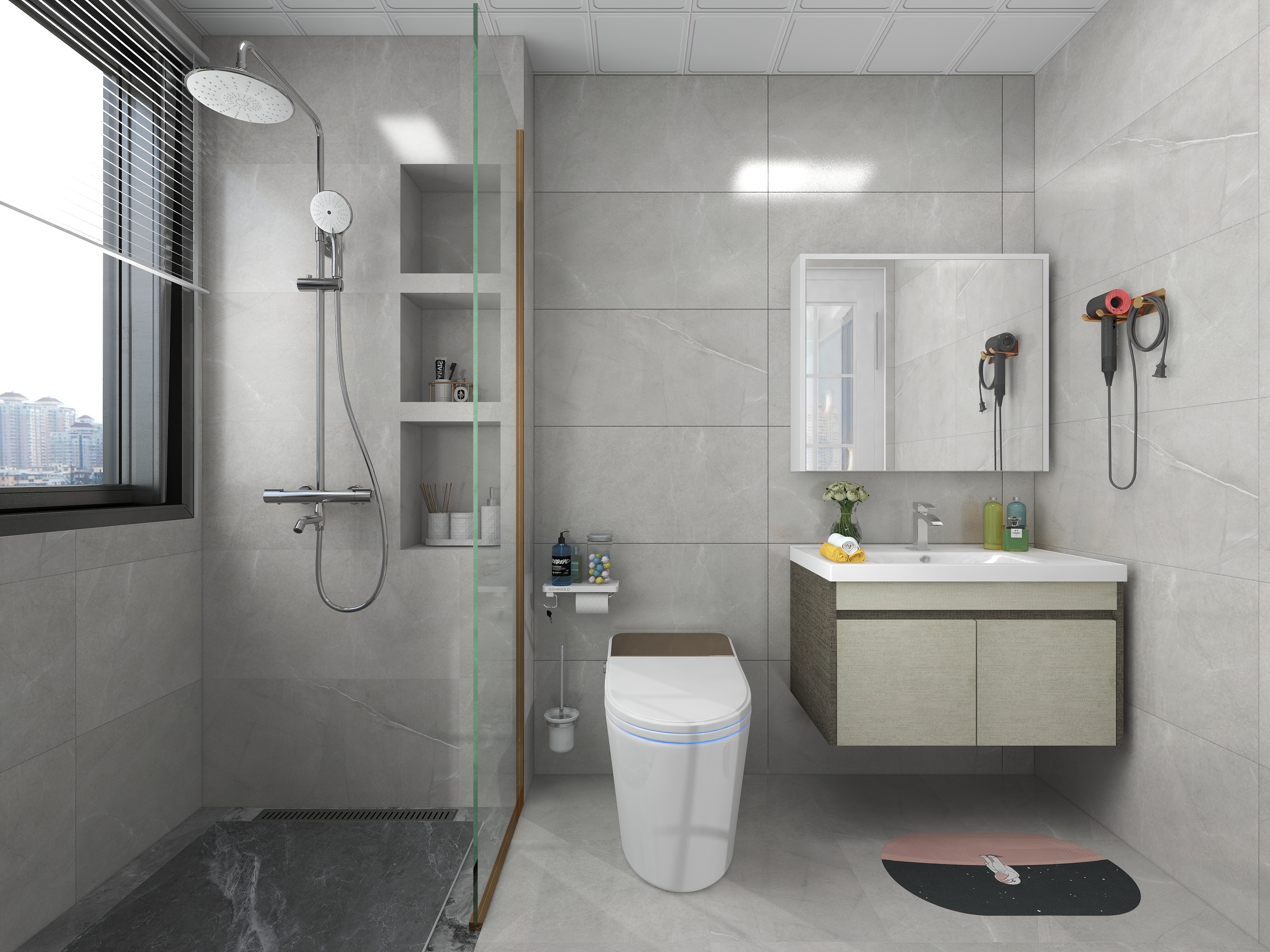 设计潘长江-惠邦学府王美女设计图-装修设计方案