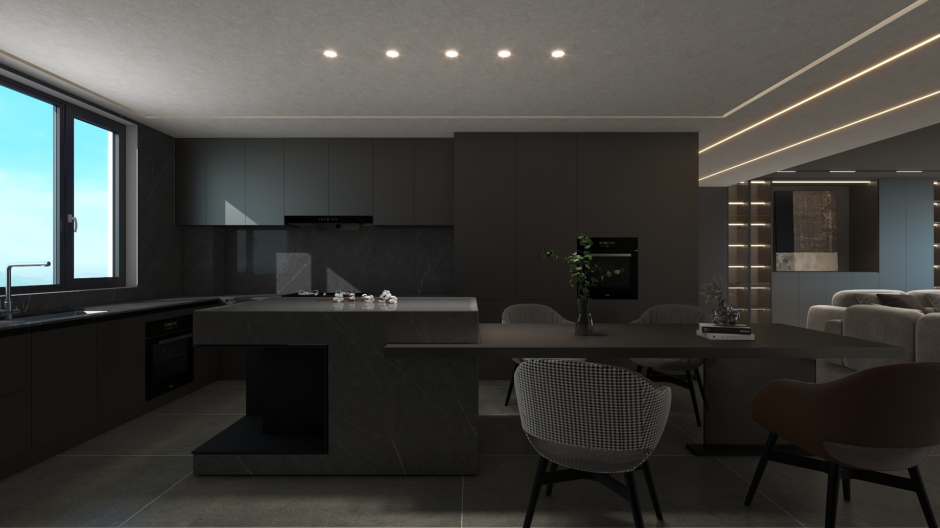 南了个南设计-泰德190黑曼巴-装修设计方案