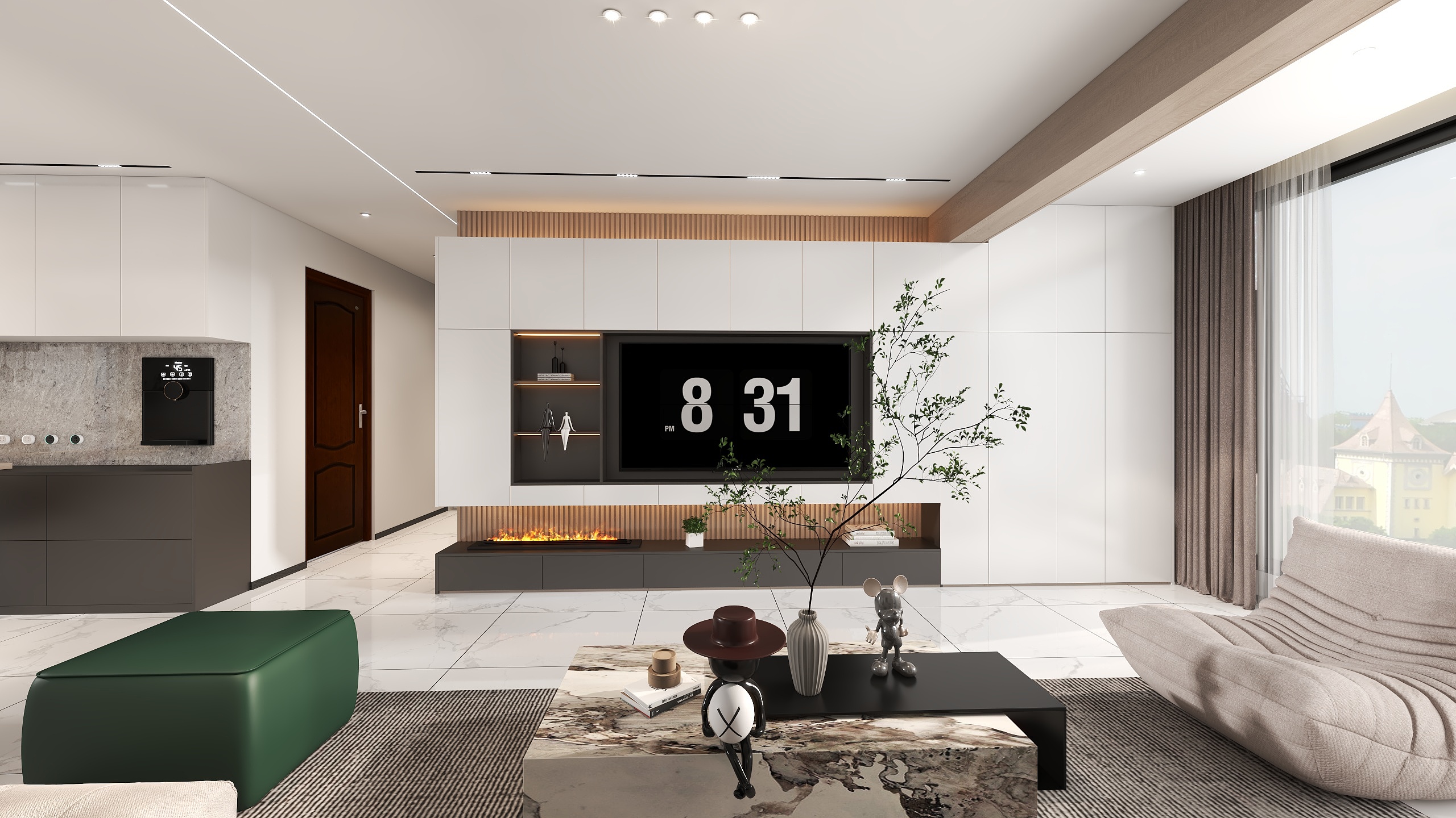 许老师-全案设计-现代风127㎡4室-装修设计方案