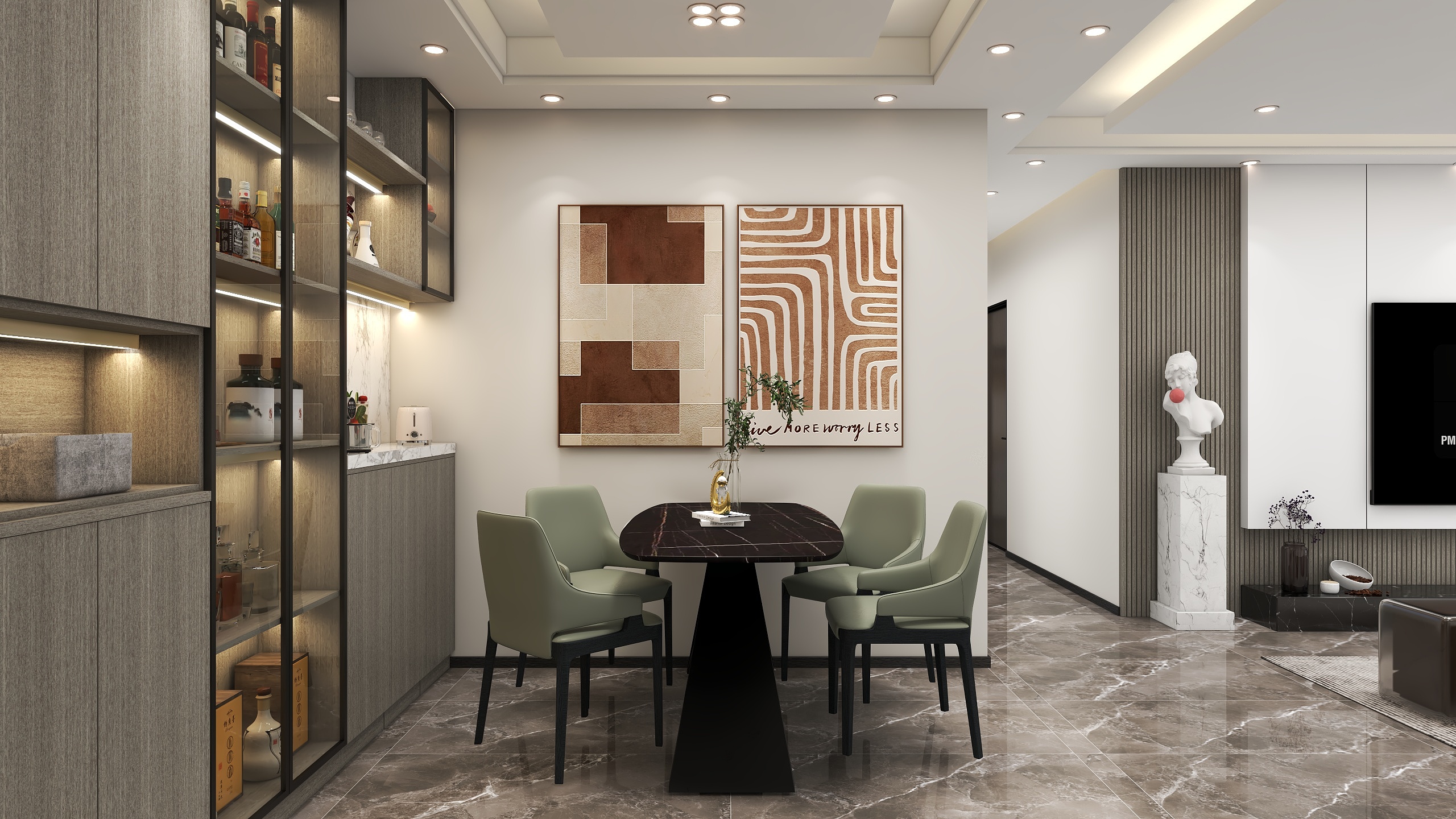 徐铭锴丶-《预·简》--极简混搭装修效果图