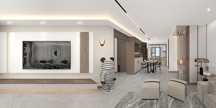 设计丨唐康-豪阁-明昊瑞府-装修设计方案