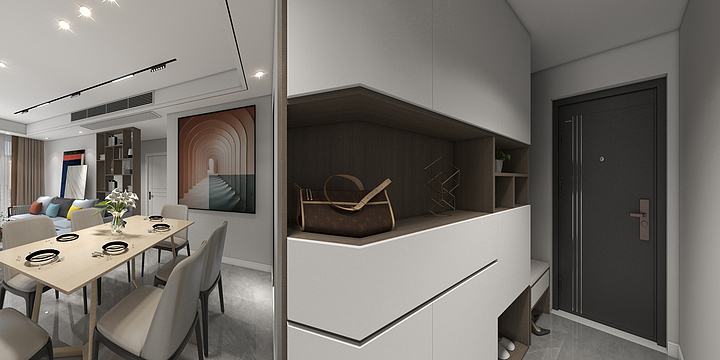 设计师李皓-新惠景苑王先生-装修设计方案