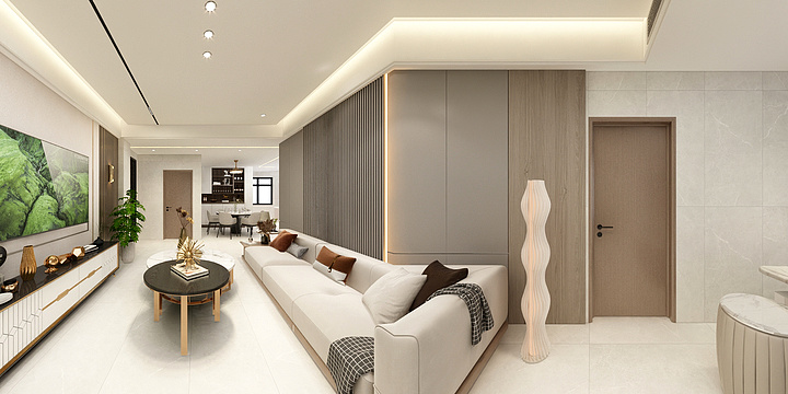 设计陈生-（0323）7楼效果图-装修设计方案