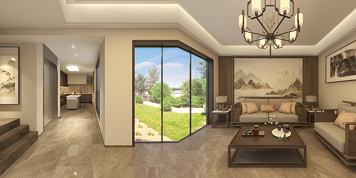 全案设计---------桃源里一楼-装修设计方案