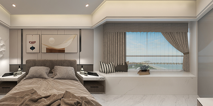 张玉泉-华侨城11座03户型-全景图Ⅷ（T：13420706357）-装修设计方案