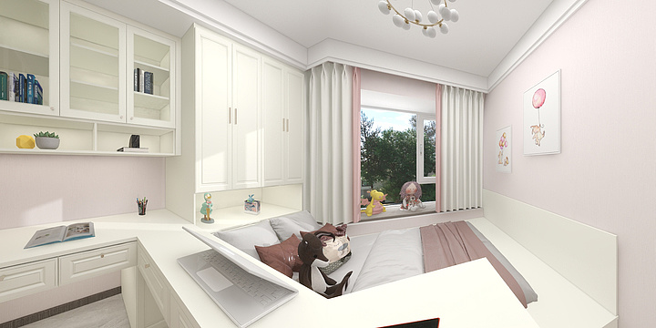 赵荷婷-现代-装修设计方案