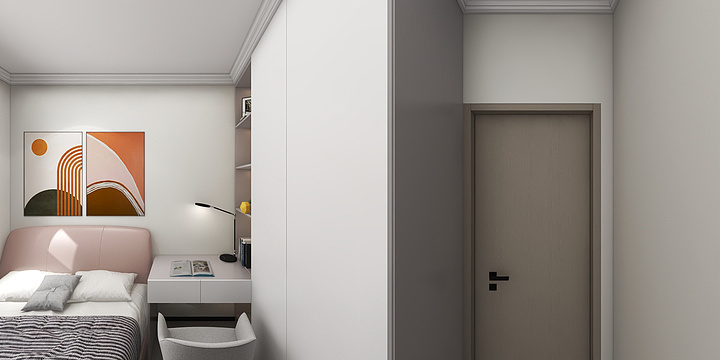 亿盛装饰设计-上品澜庭9栋704李美女雅居-装修设计方案