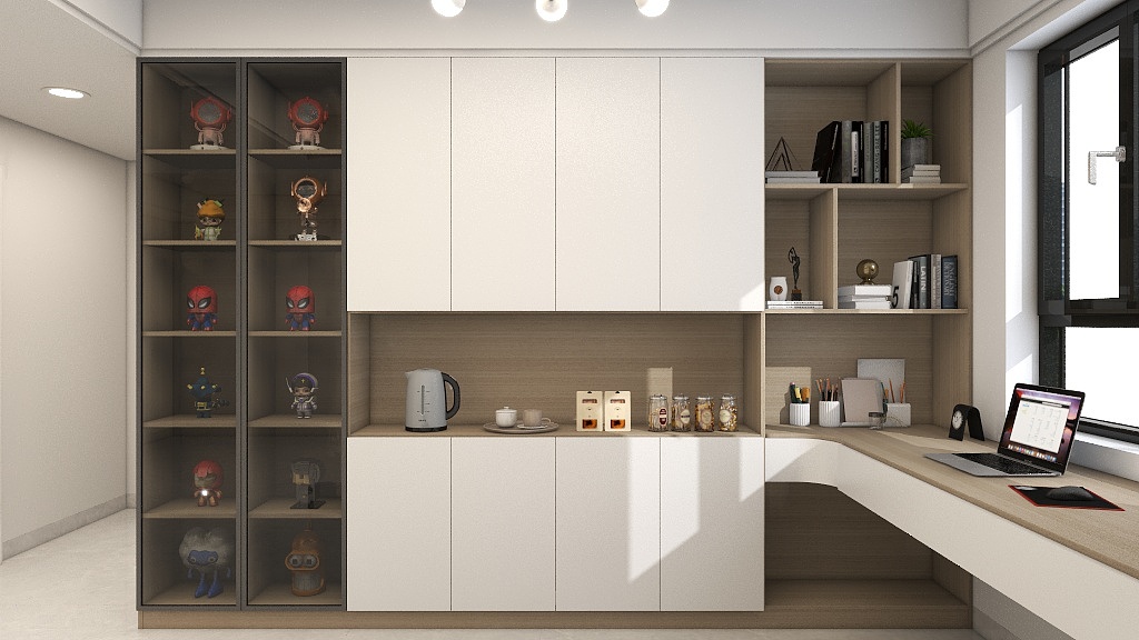 南陌VvEy-德信海德公园83.00㎡A2’3室2厅1卫1厨-装修设计方案