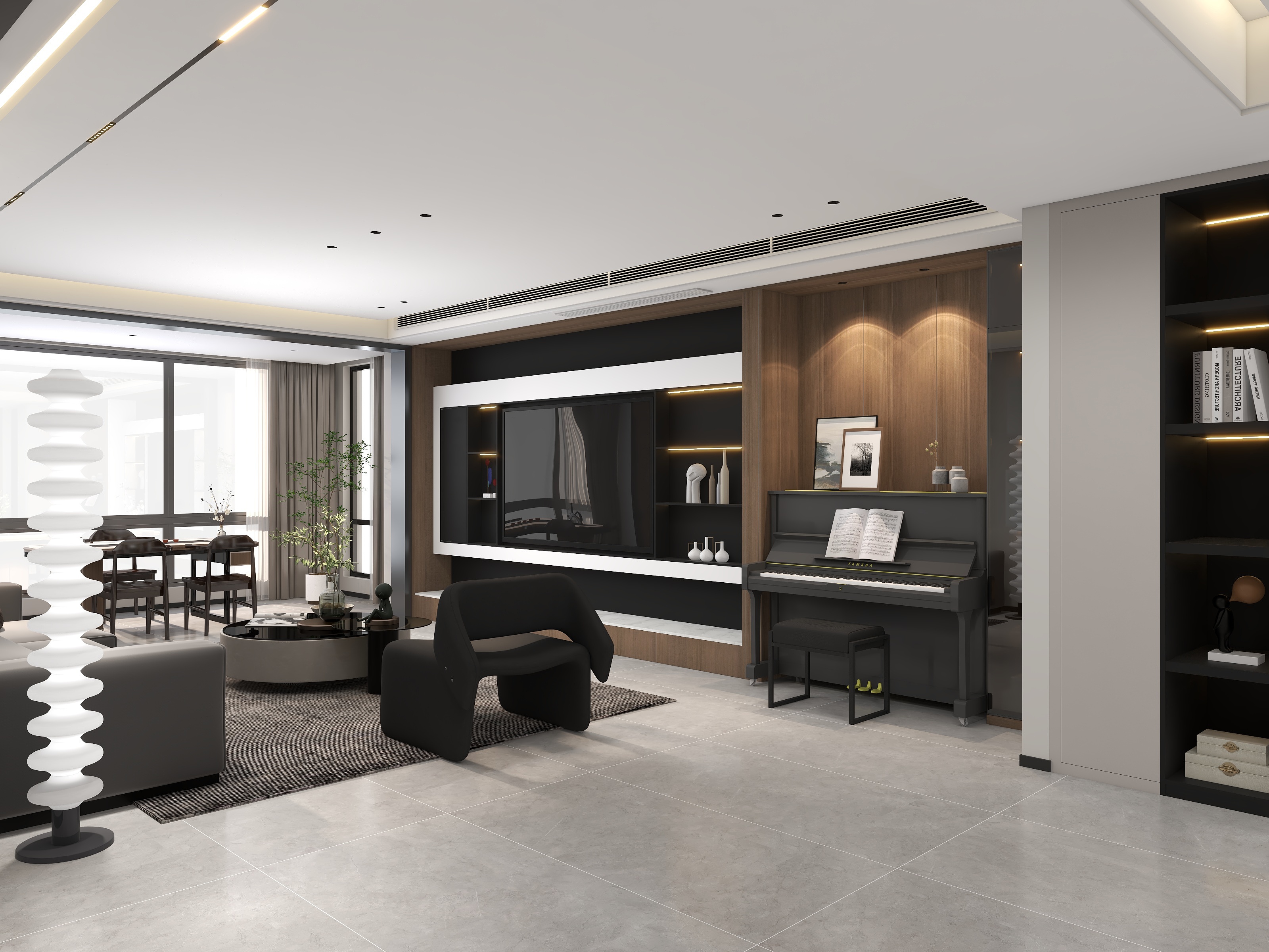 美家装饰工程公司-家装-现代轻奢03-装修设计方案