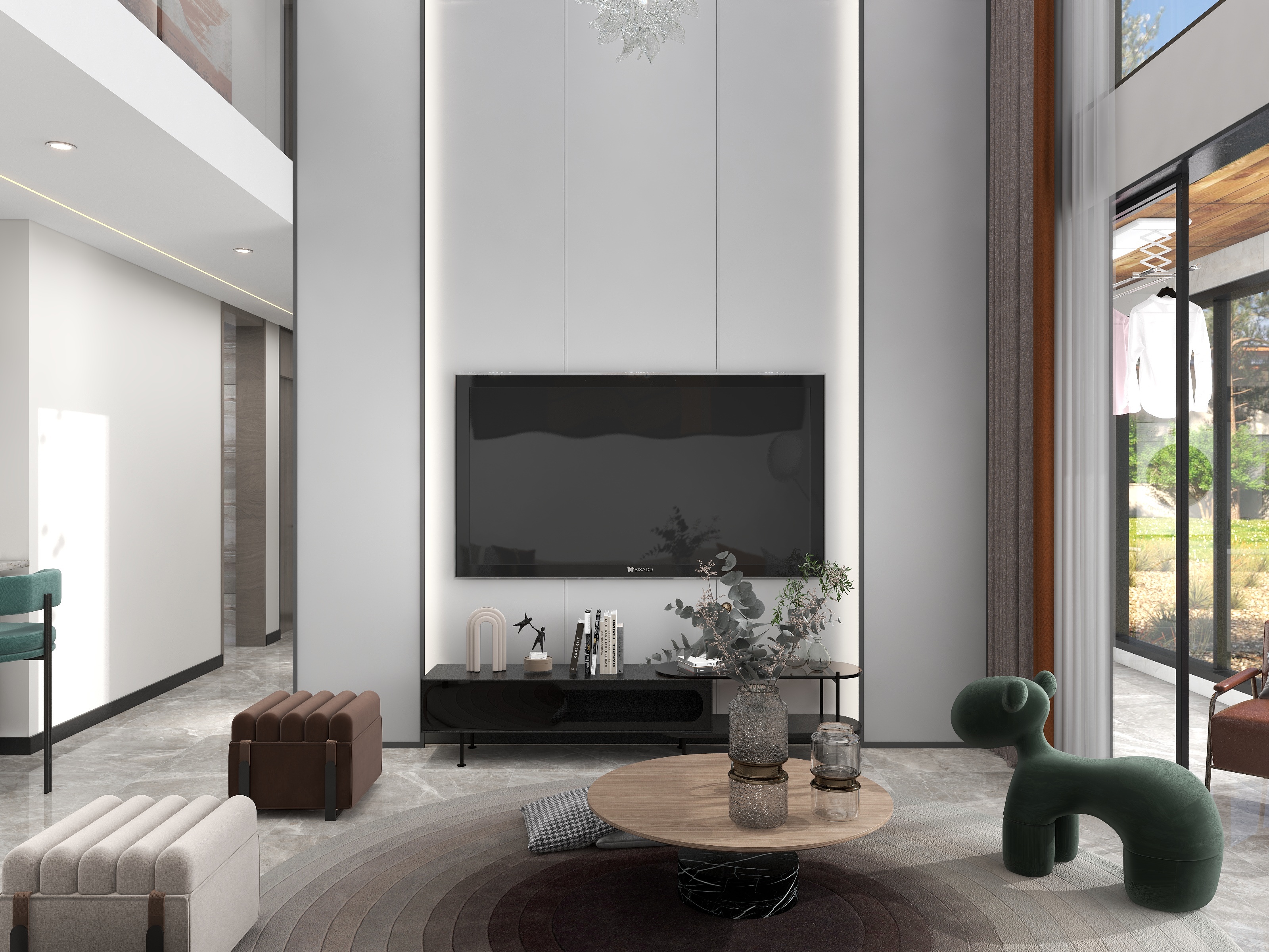 FYQDesign-藏珑小区复式装修效果图