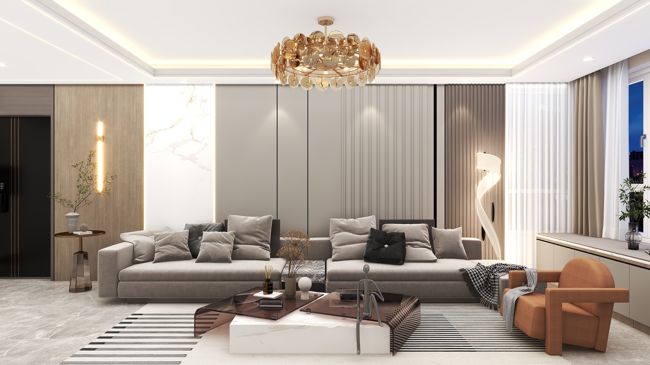 壹品I-观澜邑都—轻奢家装-装修设计方案