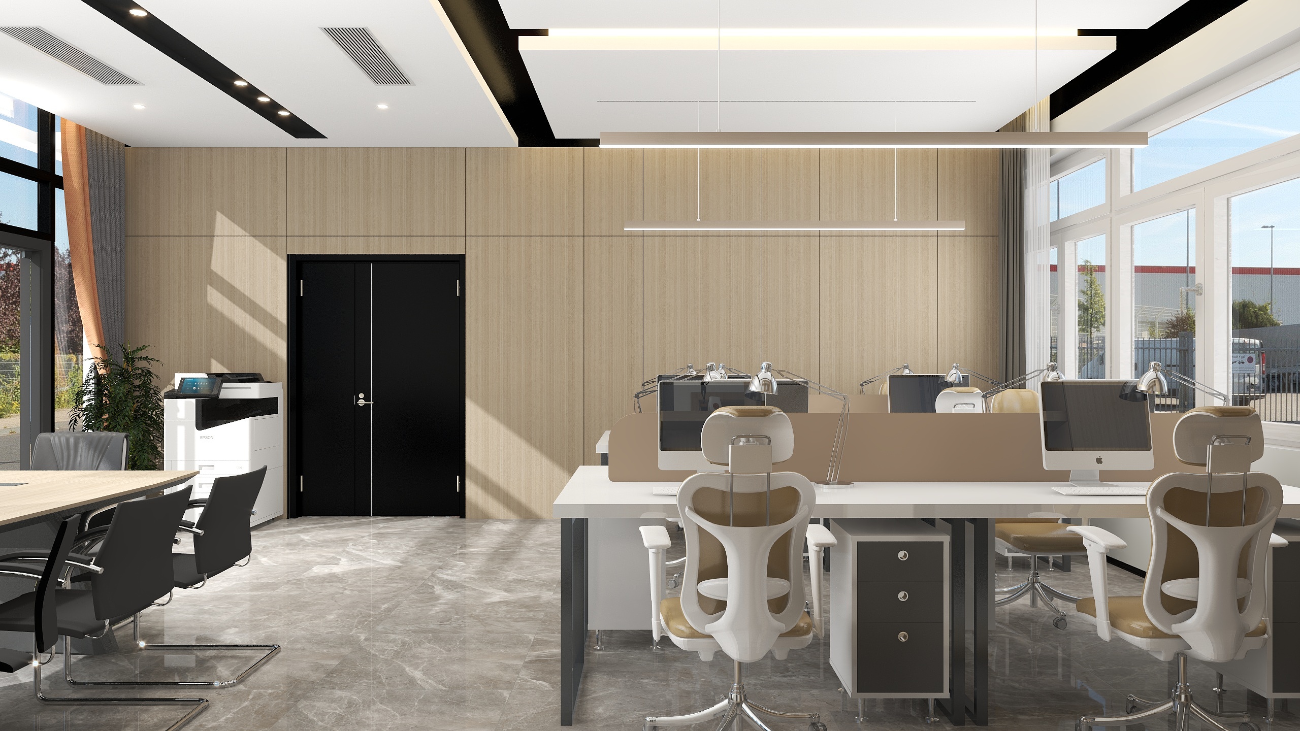 觅度空间Design-莱西厂房办公室-装修设计方案