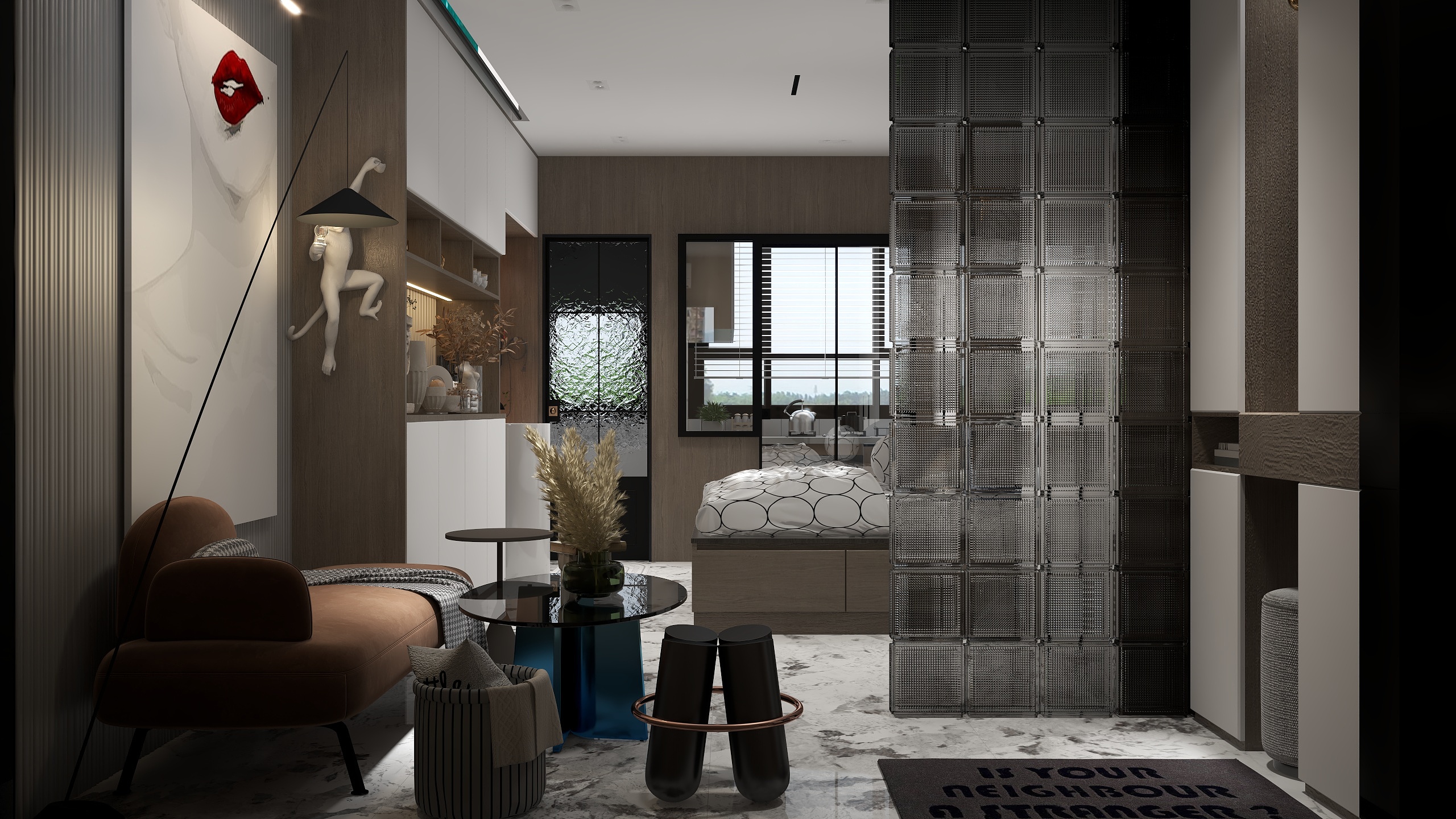 张炳男-迷你公寓-装修设计方案