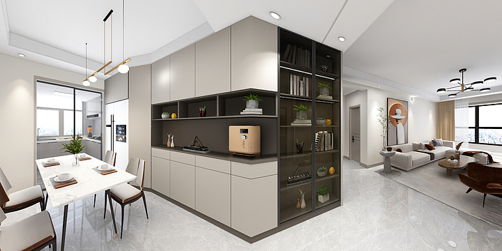 法卡全屋定制卓艺装饰-春天里6-1-902-1-副本-装修设计方案