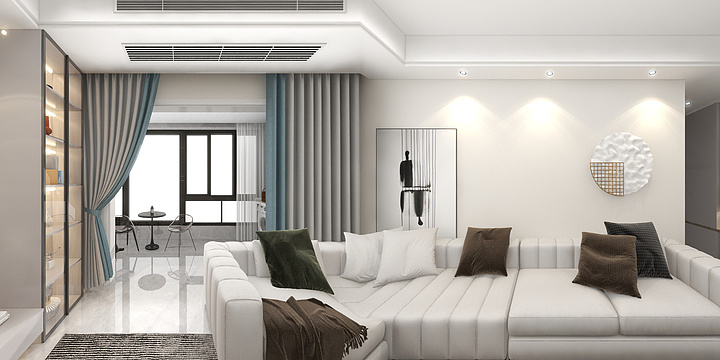 千设计工作室-晋府玖号125(3-2-2302)-装修设计方案