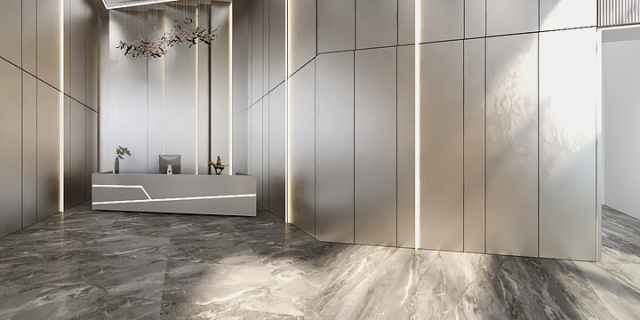 SJThan-一楼大厅-装修设计方案