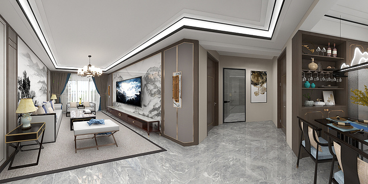 全案设计师王宁-中心之城13号楼-装修设计方案