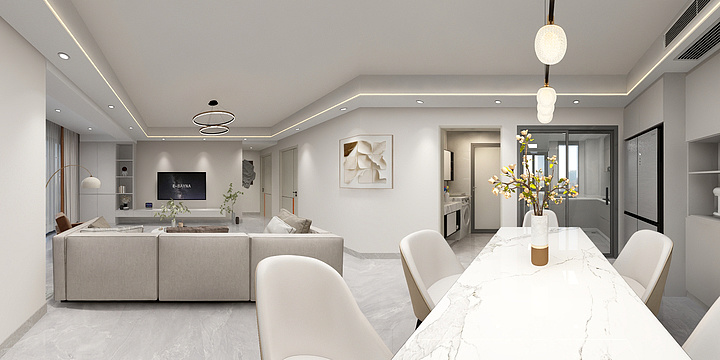 泸州红玛蚁装饰-泸州玖玺府6-402-装修设计方案