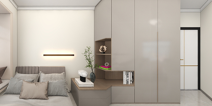 珠海斗门华宁装饰-华发又一城闫总雅居-装修设计方案