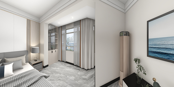 道尘丨空间设计-和山步云谷 106平-装修设计方案