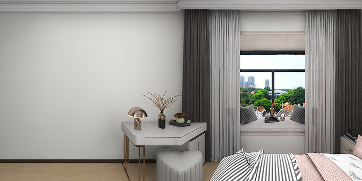 李同森-奶油风3.26-装修设计方案