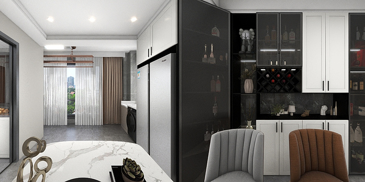 全案设计-胡凌-铜锣湾天玺花园12-1-401陈阿姨-装修设计方案