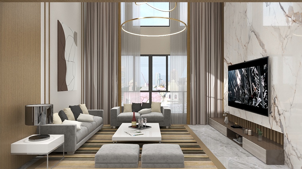 铭少..-2层别墅户型-装修设计方案