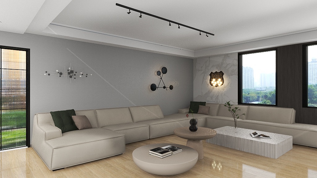 巴啦喇-咖啡店-装修设计方案