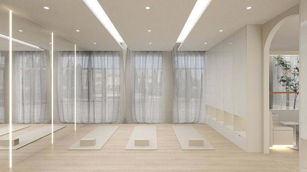 简.空间美学-88.瑜伽馆-装修设计方案