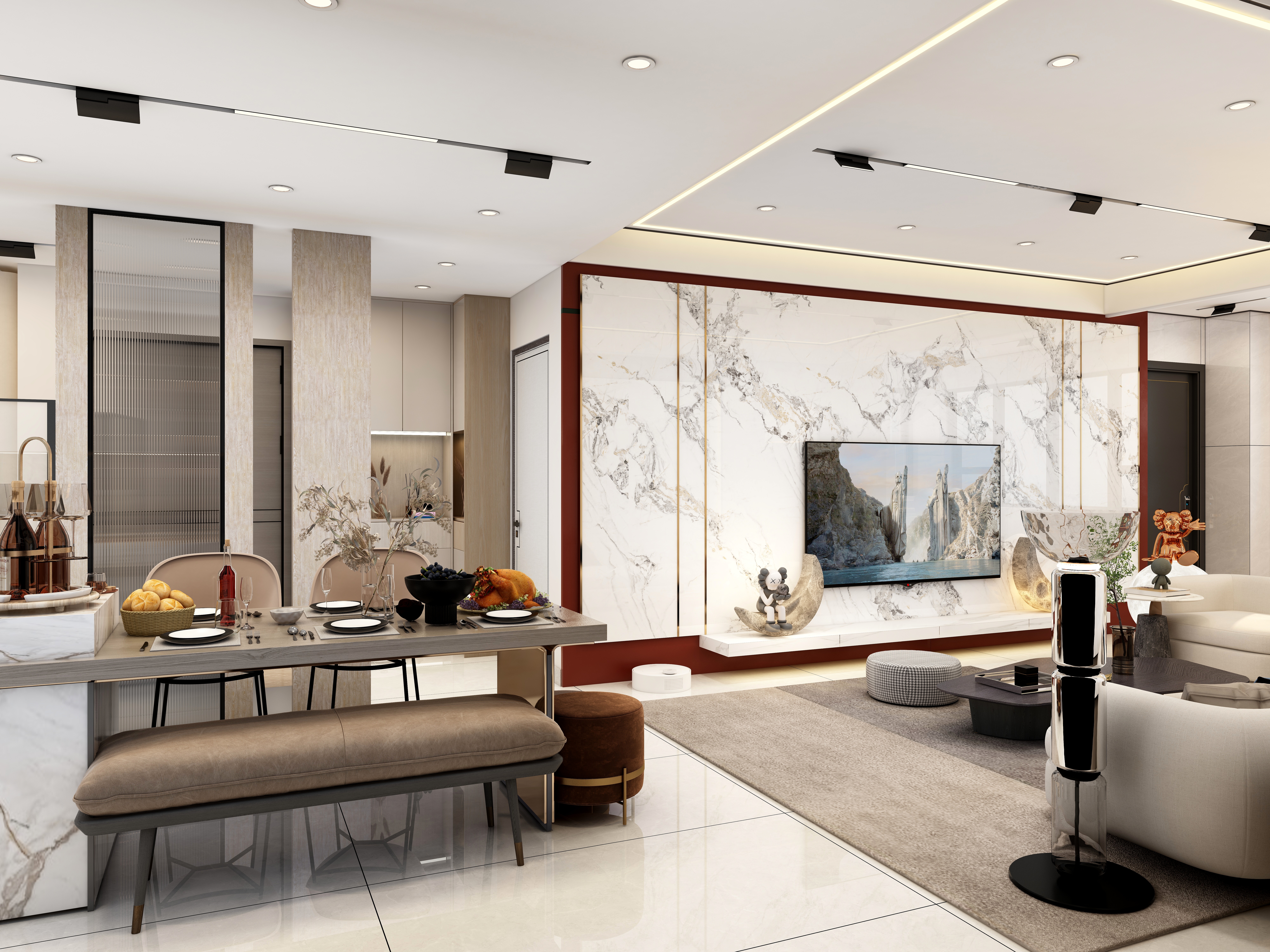 千羽设计QIANYU-嘉兴嘉善-翡翠公馆-装修设计方案