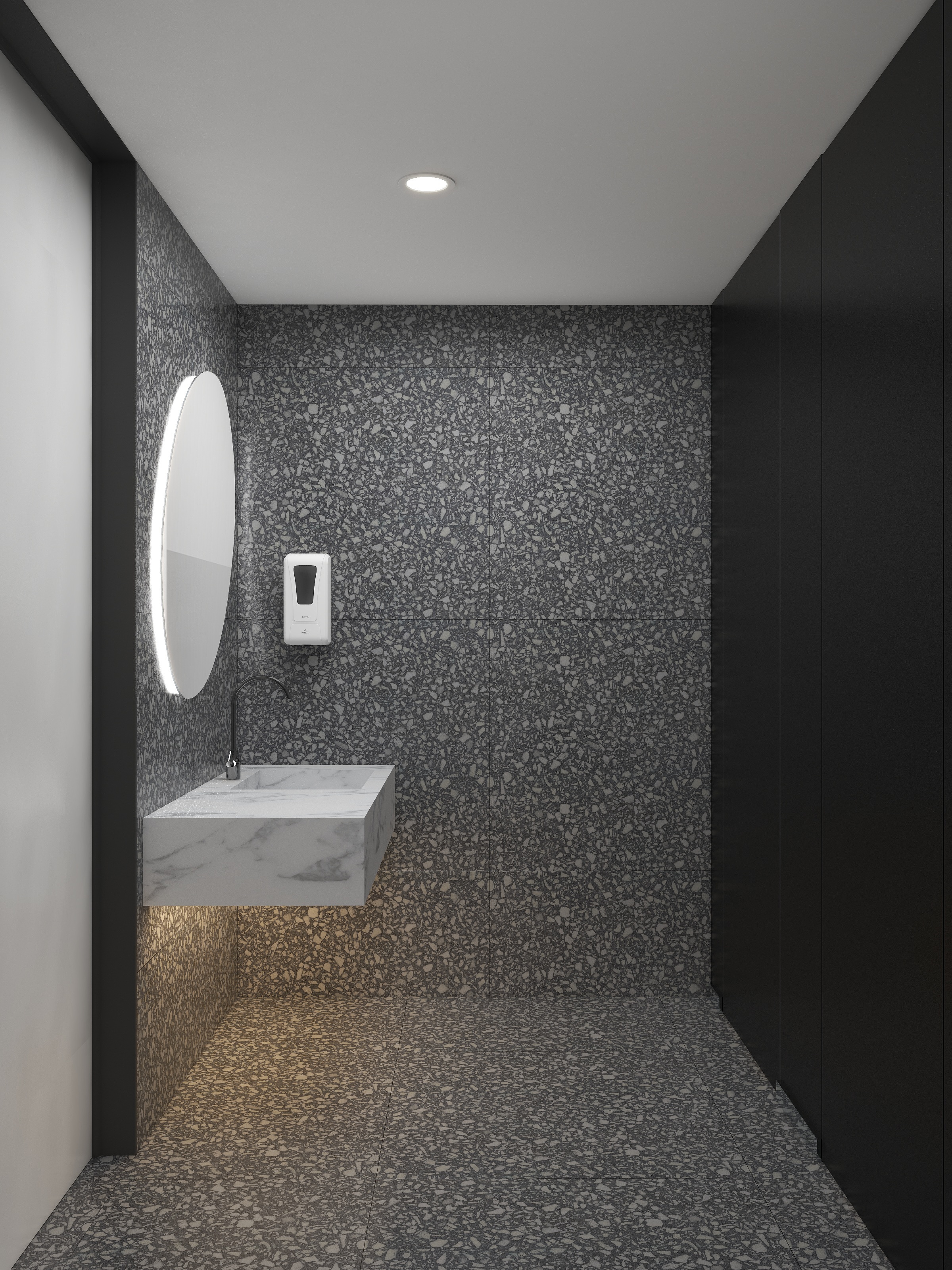 凸点空间设计-E磅健身-卫生间更衣室-副本 - 副本-装修设计方案