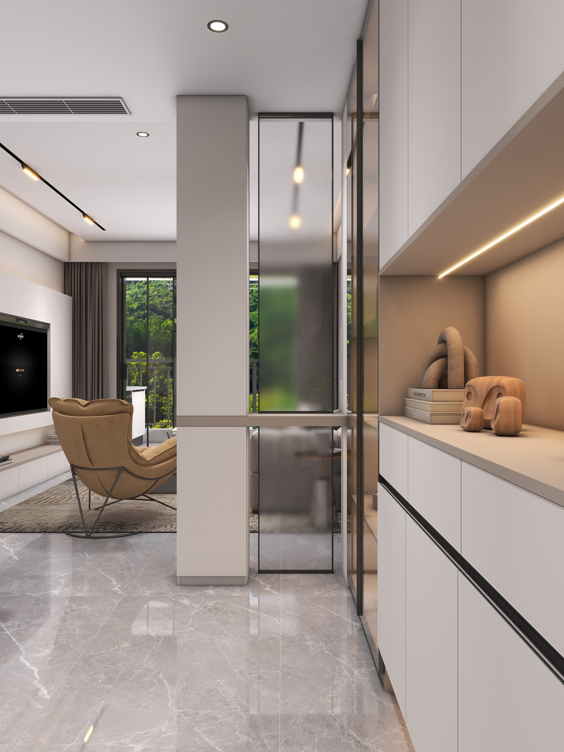 那一天多了一点的免-铂汇公馆95㎡现代-装修设计方案