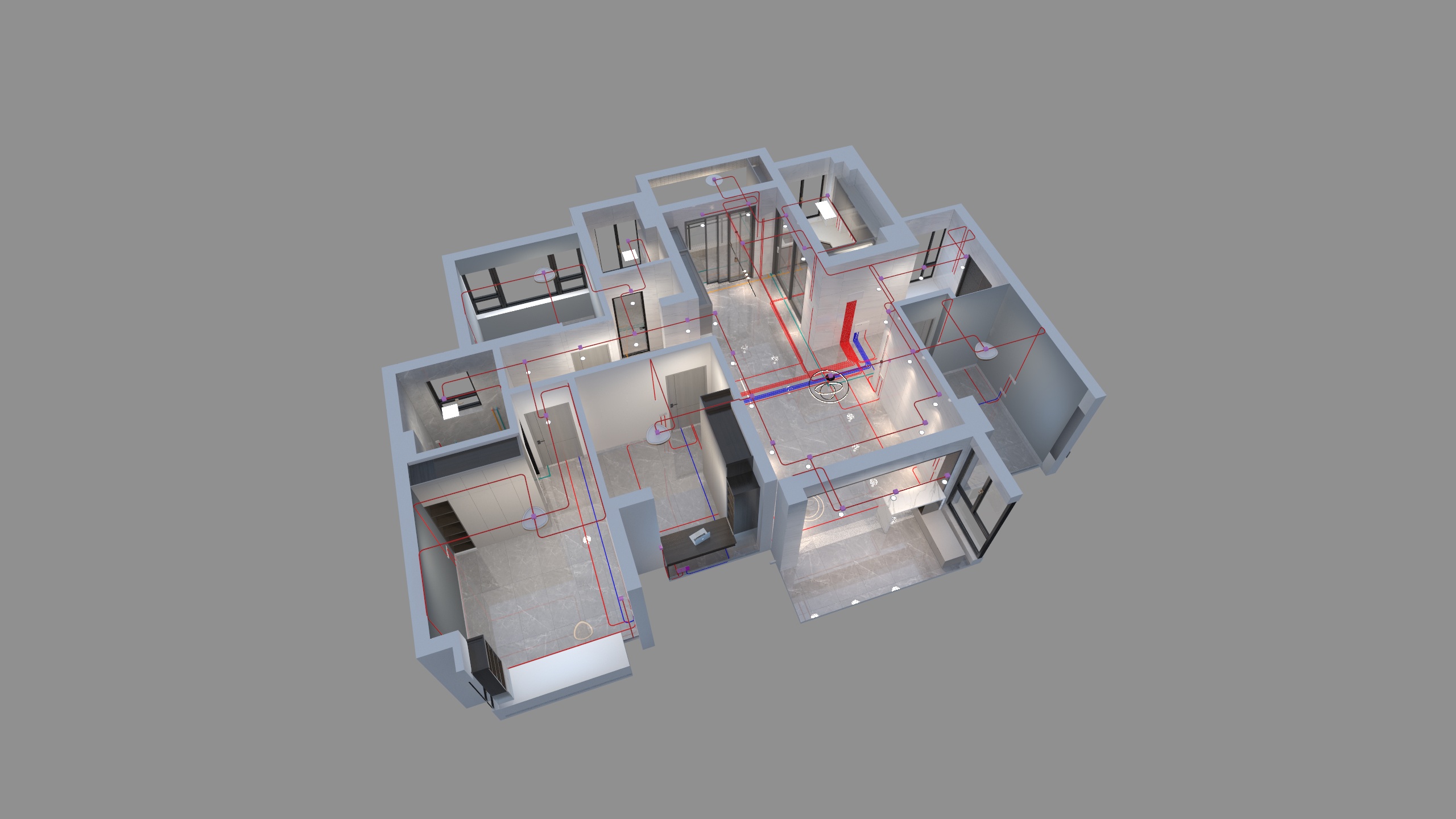 效果图设计师-J-壹城中心易总雅居-112--装修设计方案