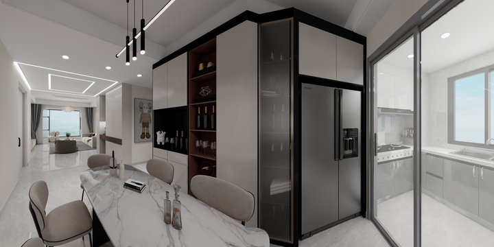 工师-盛世名邸136m²-装修设计方案