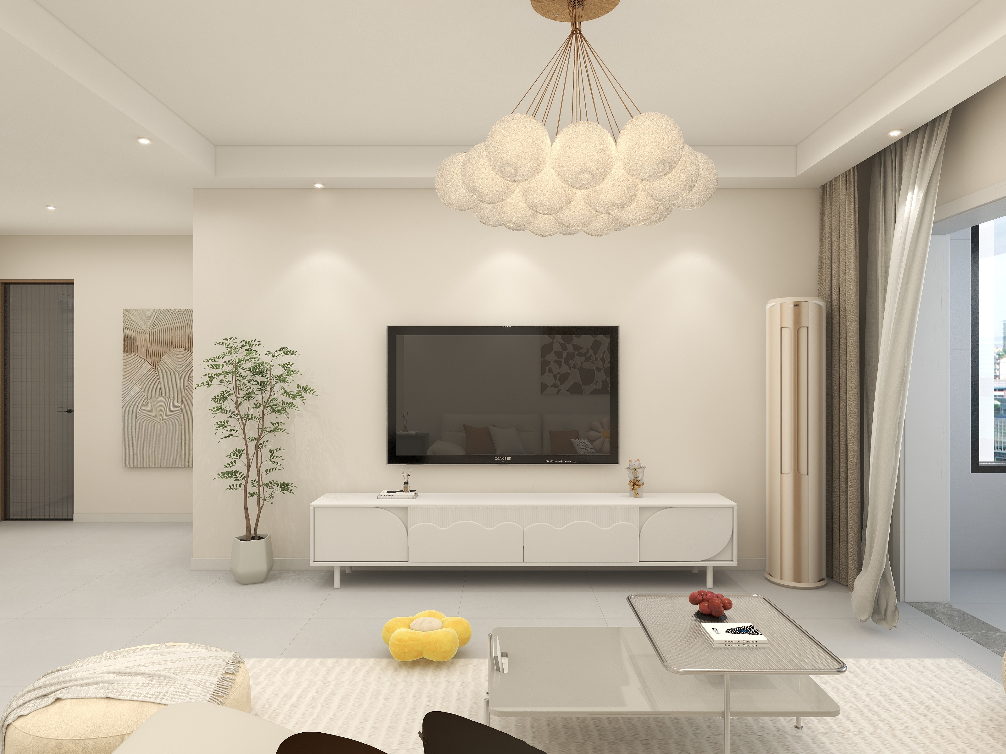 小朱设计234-奶油风-装修设计方案