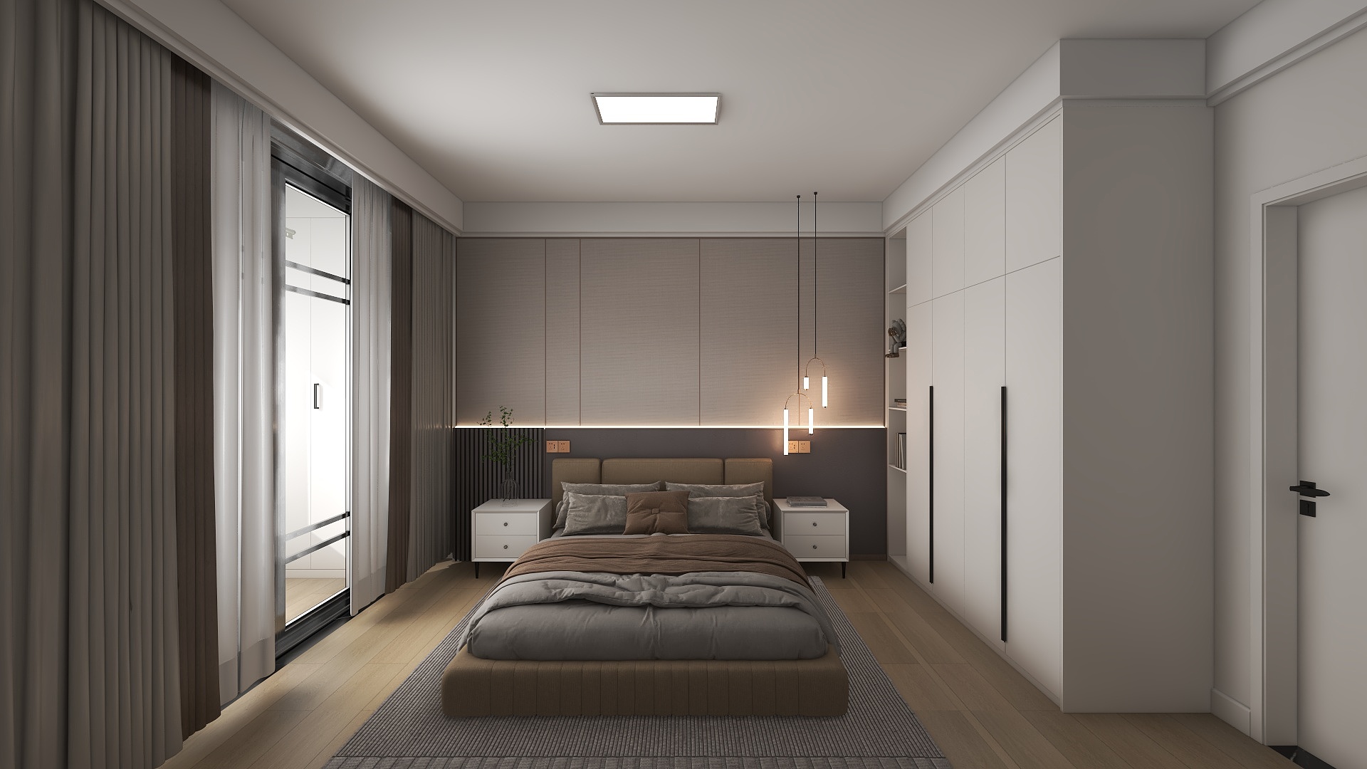 尽心oWOM-现代简约68㎡2室-装修设计方案