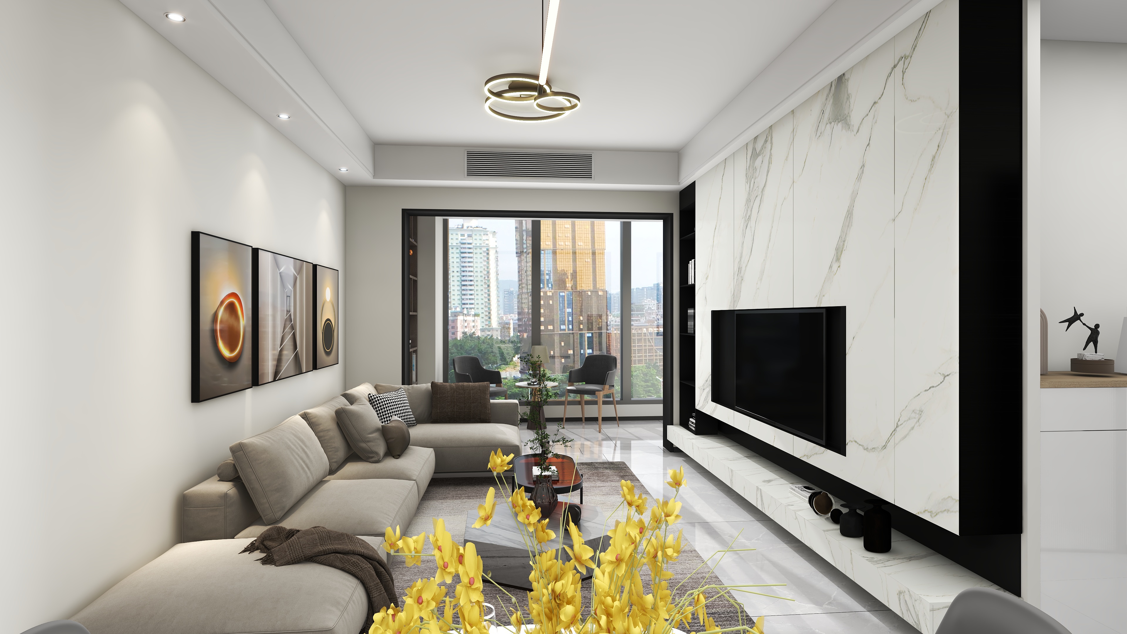 知行空间设计1-汉龙1号-装修设计方案