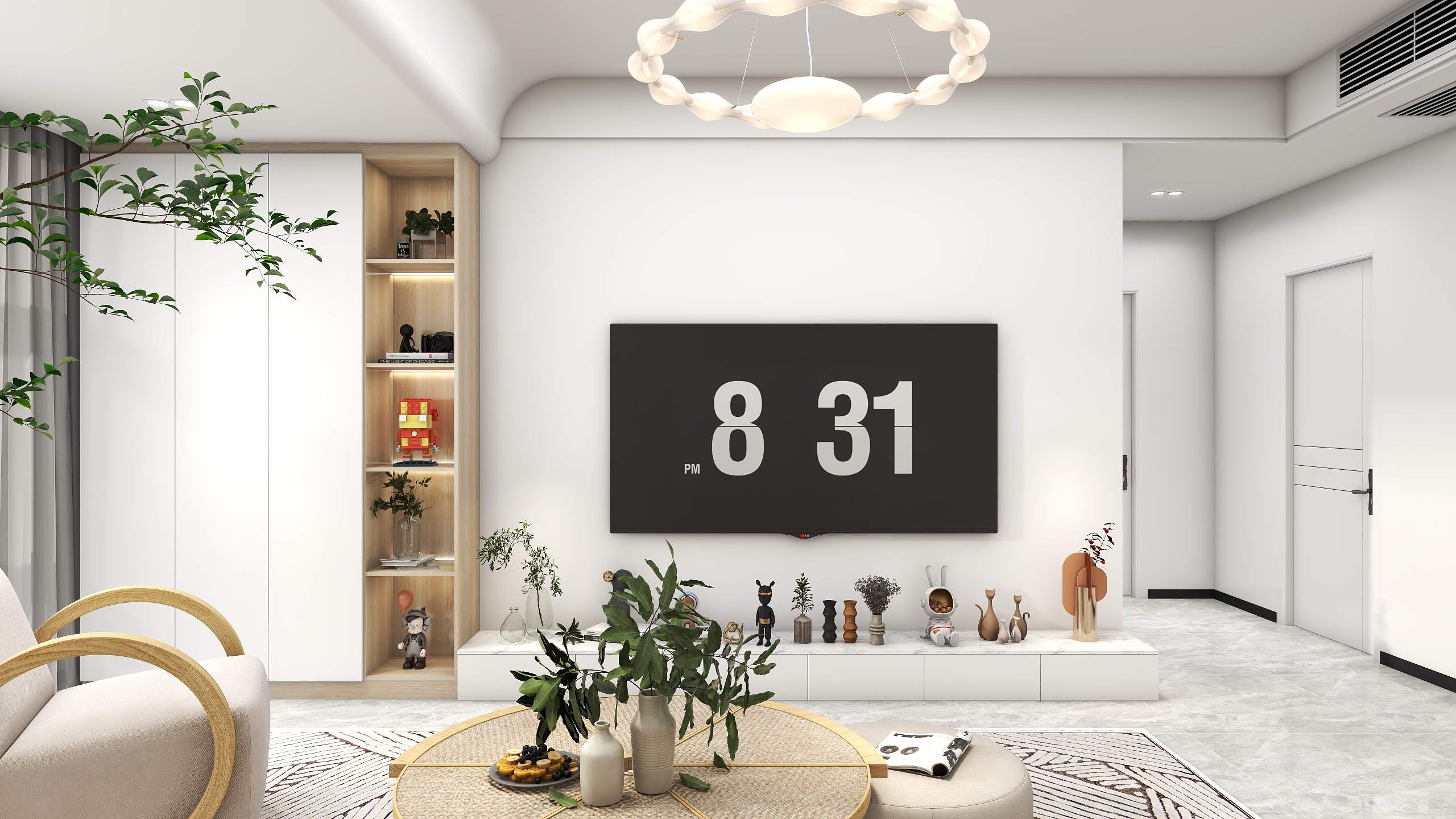 小小小张123-113㎡3室-装修设计方案