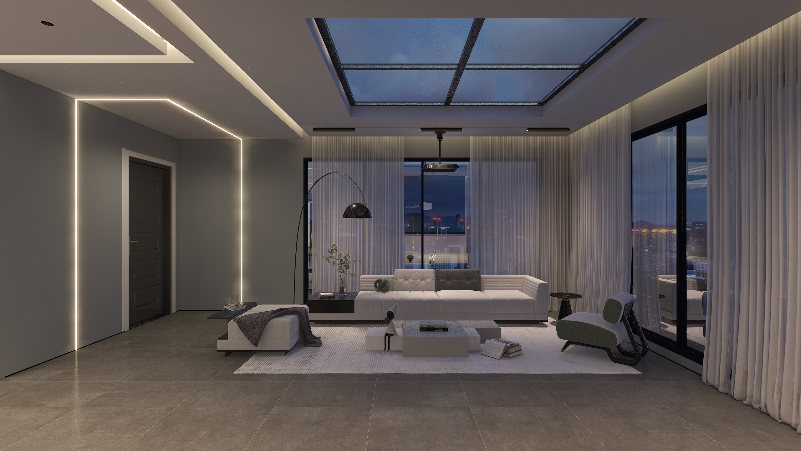 效果展现-复式极简-装修设计方案