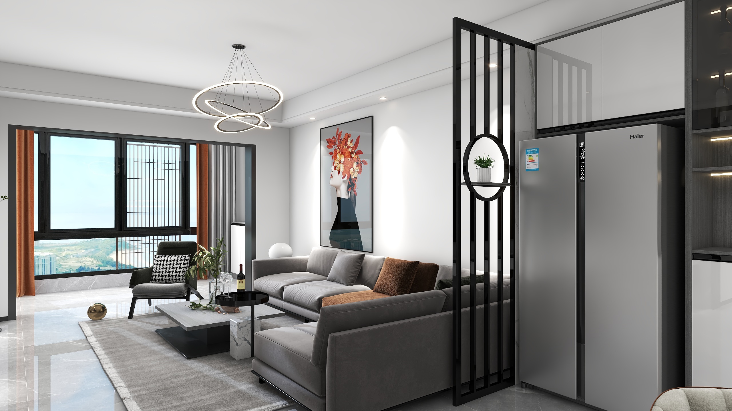 一佳全屋定制丶-御园中央城147㎡4室-装修设计方案