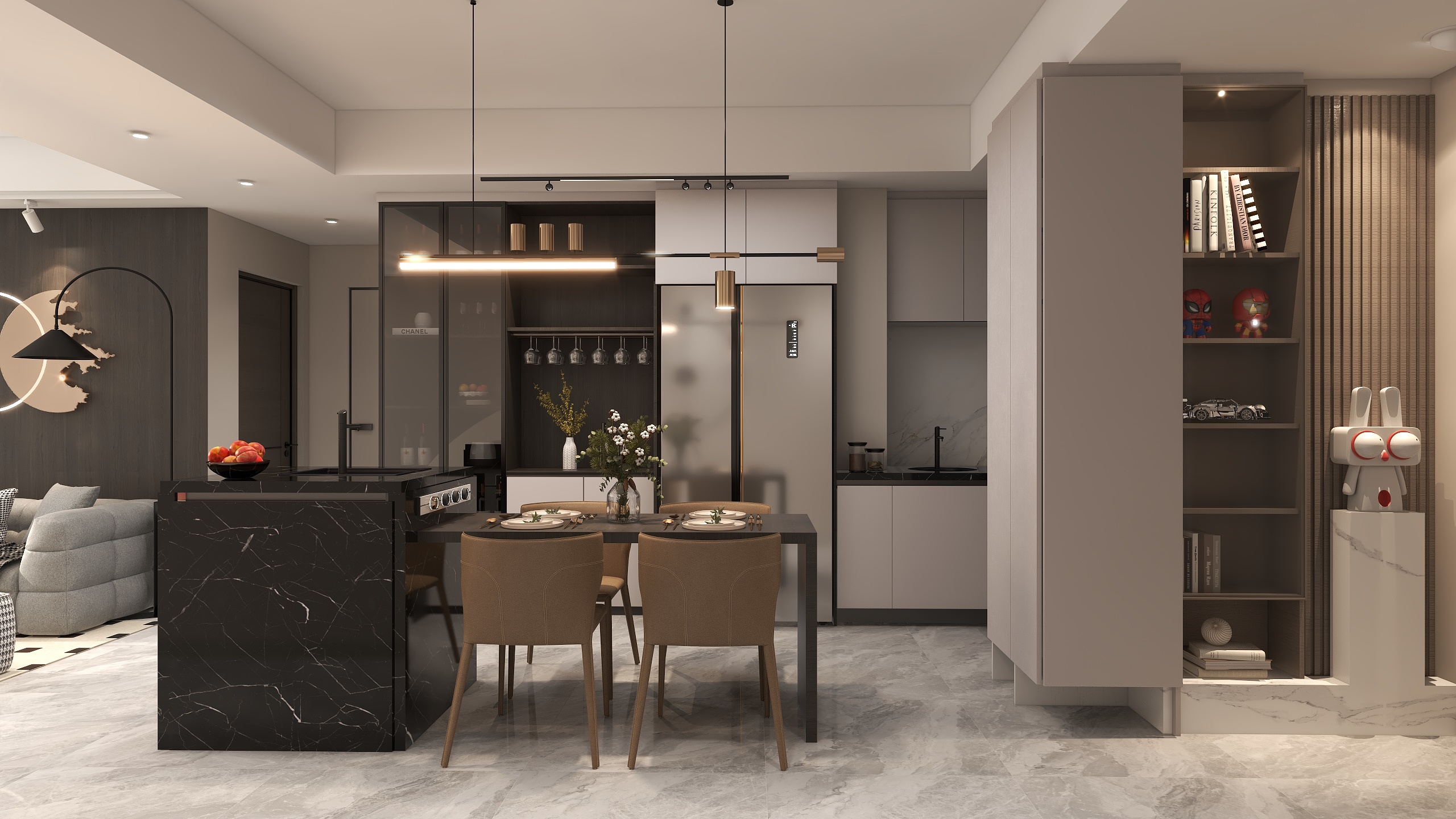 猫星星-大华铂金俪府装修效果图