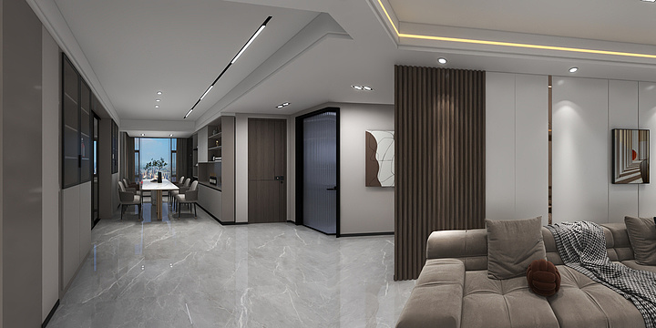 昆仑马中华-美的公园天下29#1003-装修设计方案