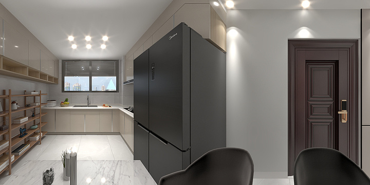 钟鹏-国宾府罗兄弟全景效果图-装修设计方案