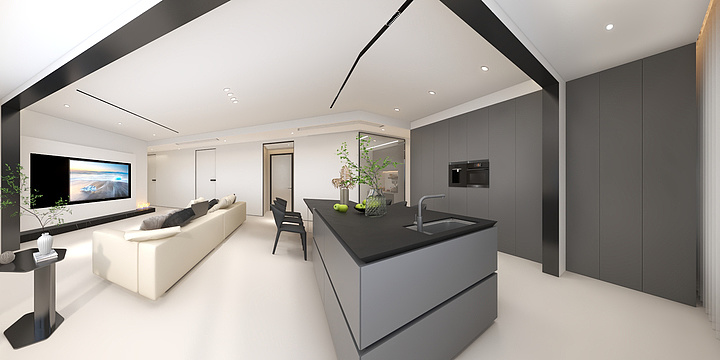 叶子xolk-王姐吉宅效果图2.2-装修设计方案