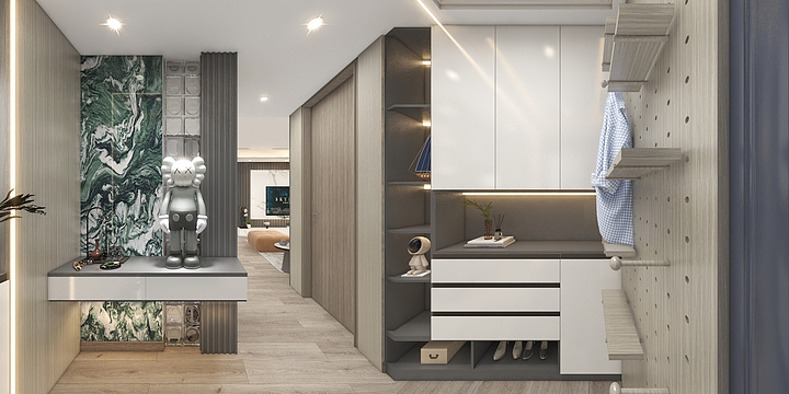 希希77-融创5栋张姐雅居-装修设计方案