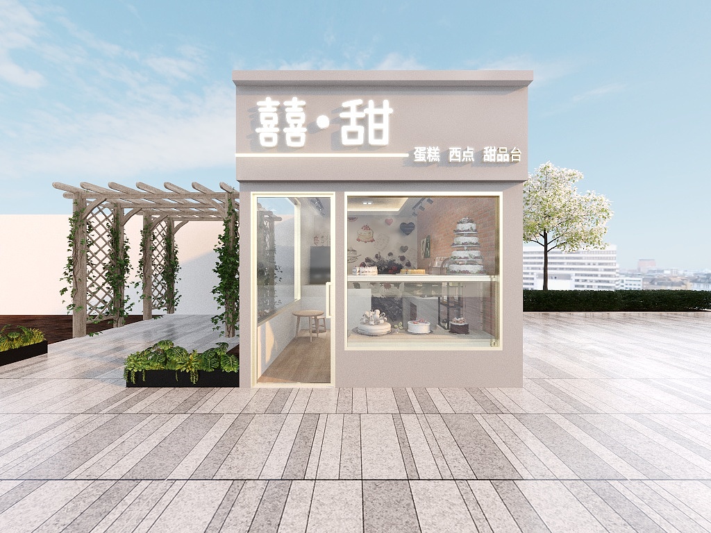 你可以叫我迈耶-蛋糕房-装修设计方案