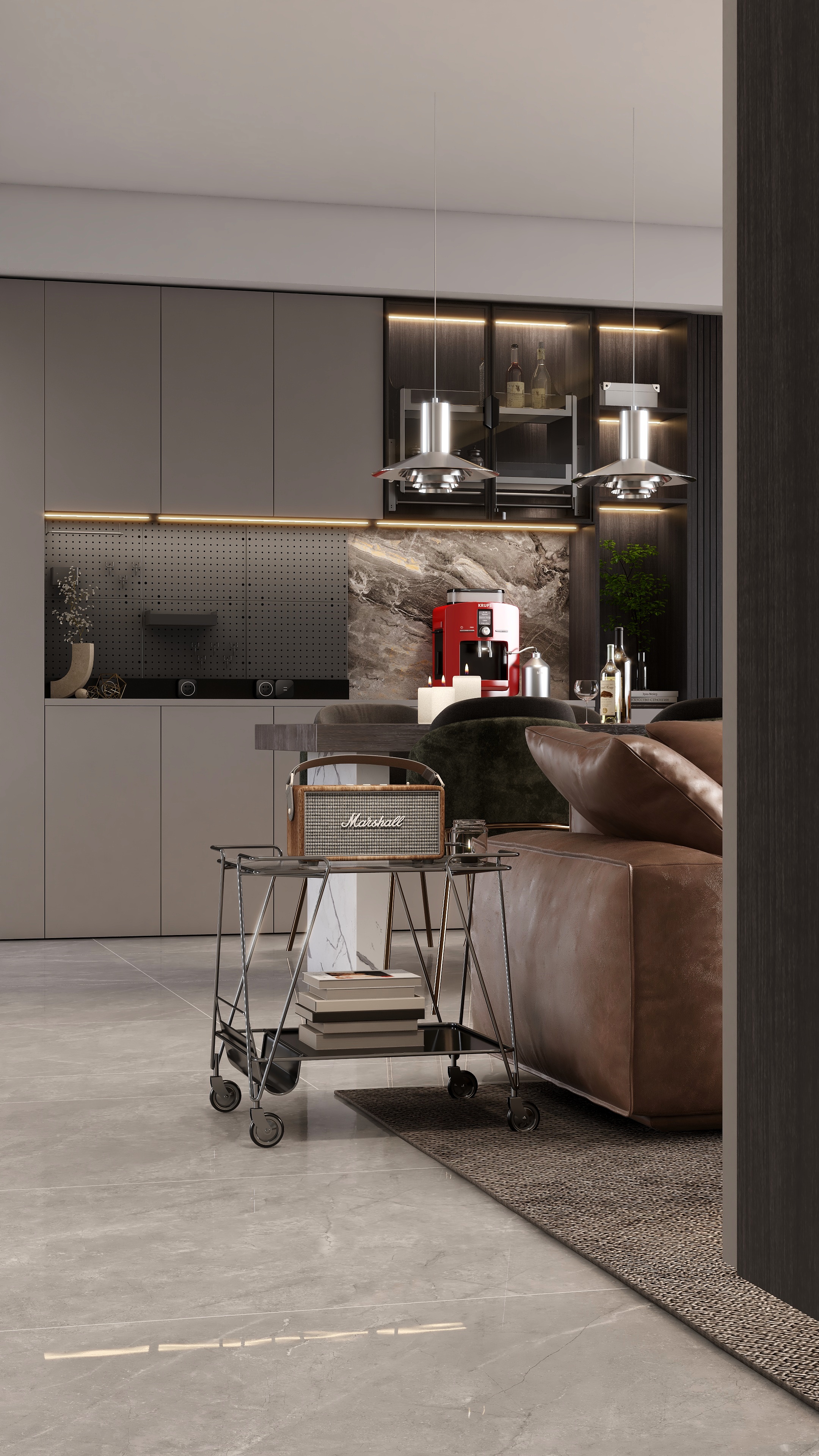 索菲亚--郑-自建167㎡2室装修效果图