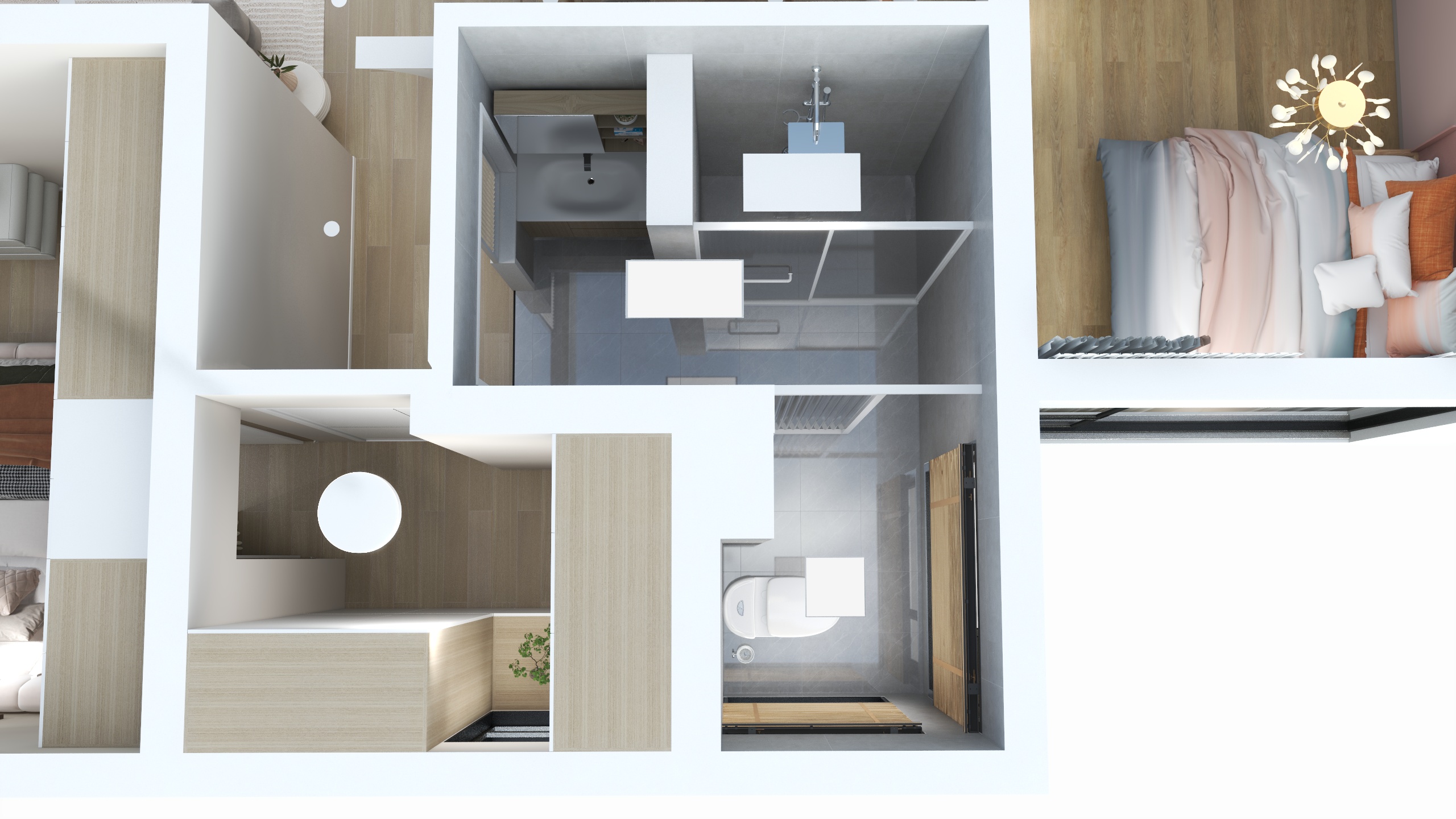 十月-效果图表现-桃花源何姐雅居原木-副本-装修设计方案