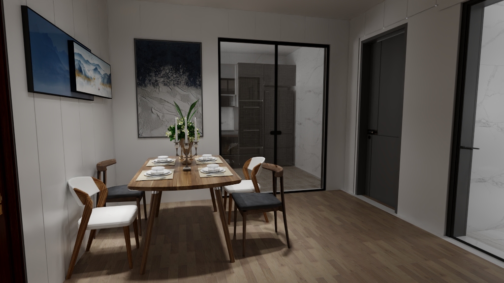 帅气的新塘设计师丁真-全彩平面图-装修设计方案