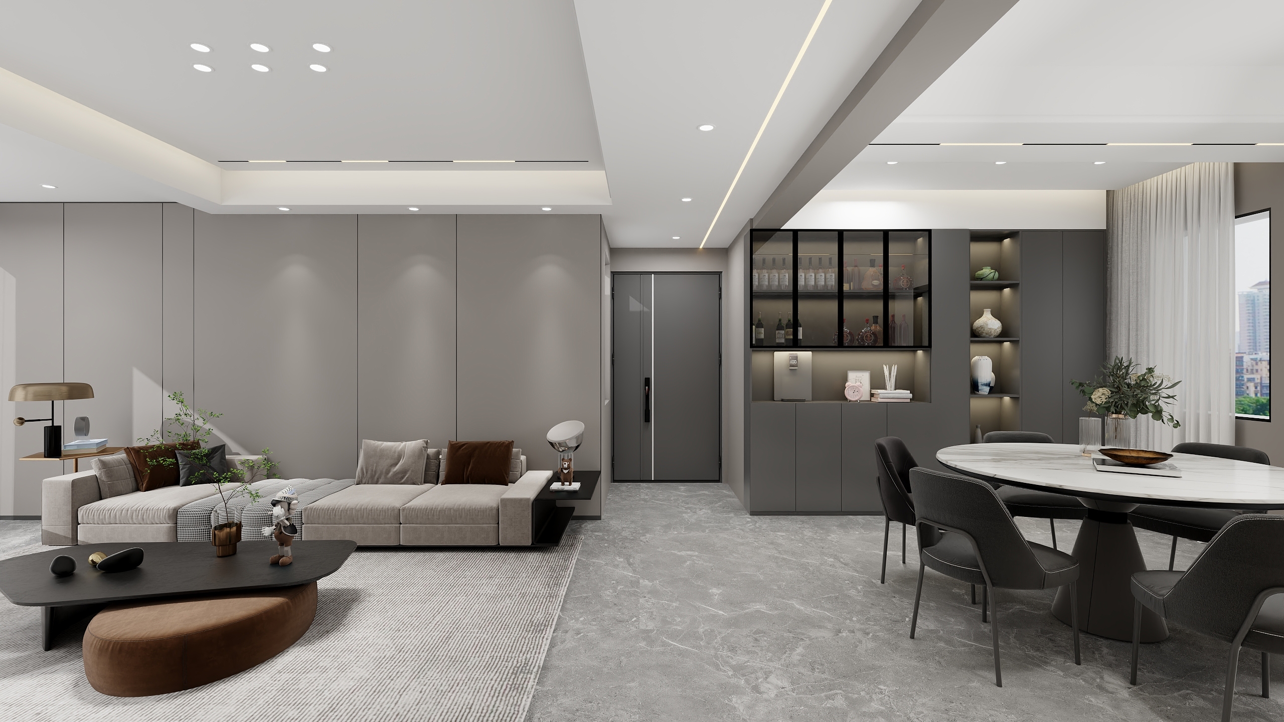 郴州丽莎-翡翠华府 - 现代风格-装修设计方案